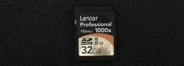 UHS-II 1000X SD cards